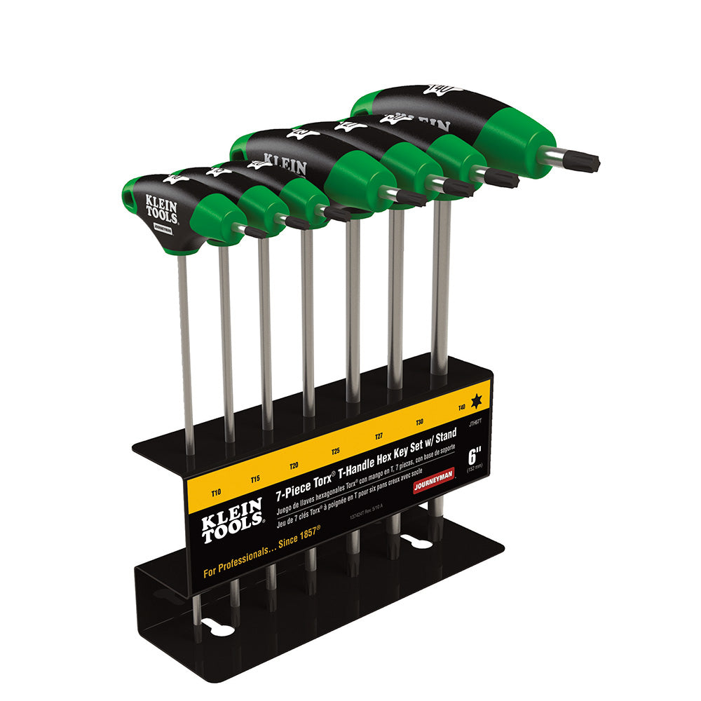 Klein Tools A-JTH67T 7Pc 6In Torx J-Man Th Set Stand - ARCK Electrical Wholesale Supplies