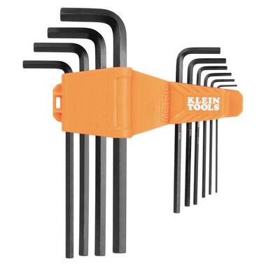 Klein Tools A-LS10M 10Pc L Style Hex Key Set - Metric - ARCK Electrical Wholesale Supplies