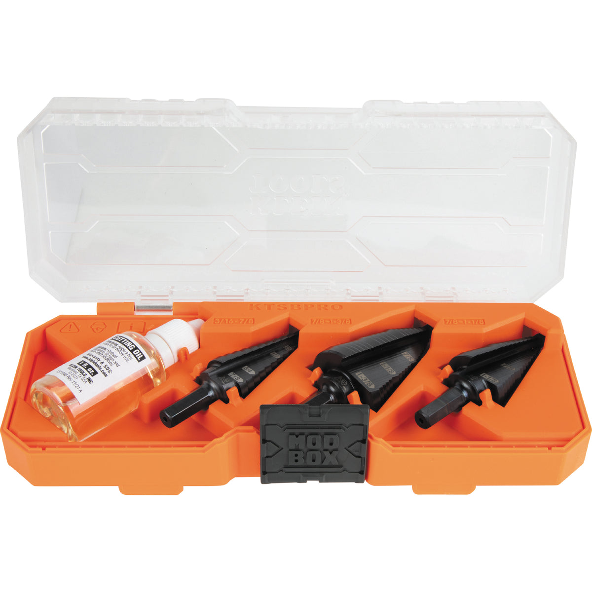 Klein Tools A-KTSBSPRO 3Pce Prem Elects 3/8" Hex Step Bit Kit - ARCK Electrical Wholesale Supplies