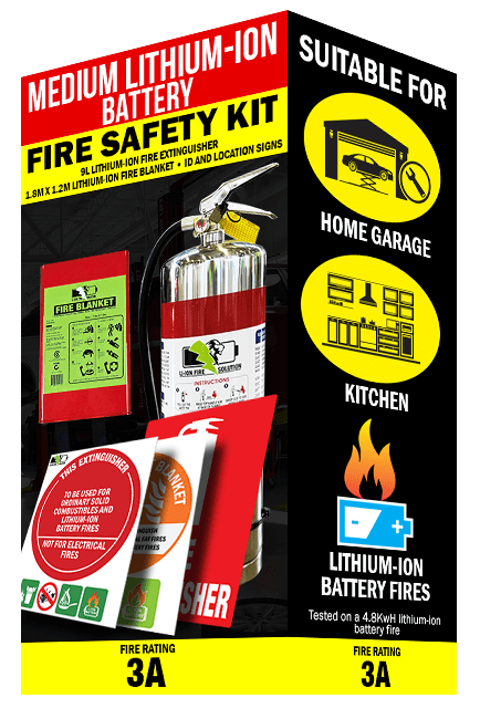 Medium Lithium-Ion Battery Fire Kit – MMLBFKT