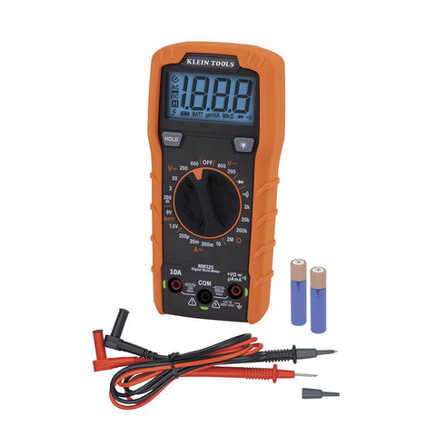 Digital Multimeter, Manual-Ranging, 600V - A-MM325