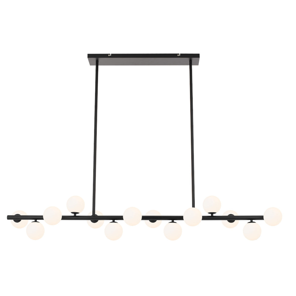 MORAN 14 LIGHTS PENDANT BLACK SMOKE - MORAN-PE14-BKSM - ARCK Electrical Wholesale Supplies