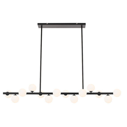 MORAN 14 LIGHTS PENDANT BLACK SMOKE - MORAN-PE14-BKSM - ARCK Electrical Wholesale Supplies