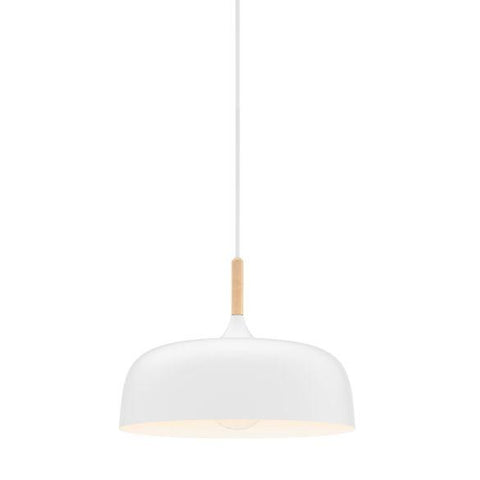 OLENA 1 LIGHT PENDANT - MPLS004BLK or MPLS004WHT