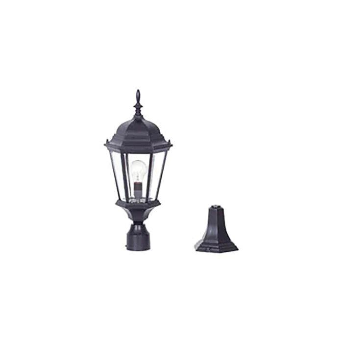 Yarra Outdoor Post Top & Pillar Light - MX7391BLK