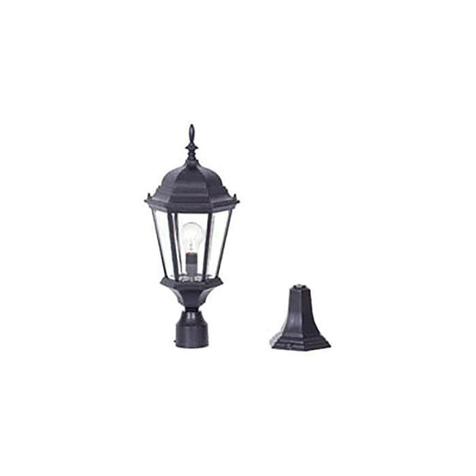Yarra Outdoor Post Top & Pillar Light - MX7391BLK - ARCK Electrical Wholesale Supplies