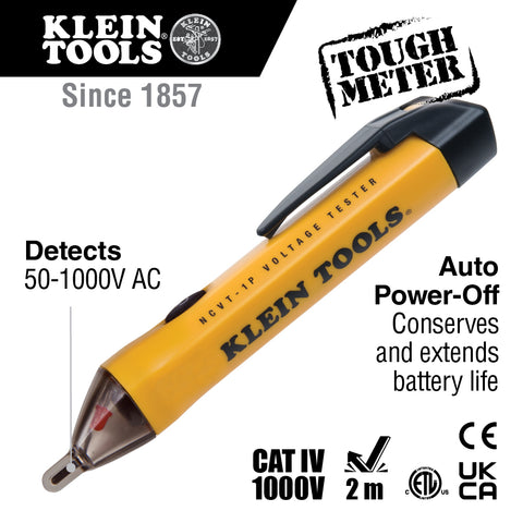 Non-Contact Voltage Tester Pen, 50 to 1000V AC - A-NCVT-1P