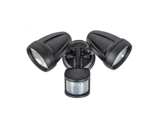PHL Double Spotlight w/ Sensor (Black, White, Silver or Brushed Chrome) - AC4205