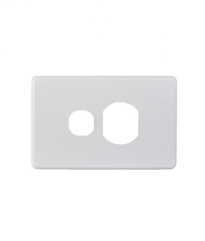 Trader Puma -Power Point Switched 1 Gang 10A 250V Cover Only - PUPP1GCO - ARCK Electrical Wholesale Supplies