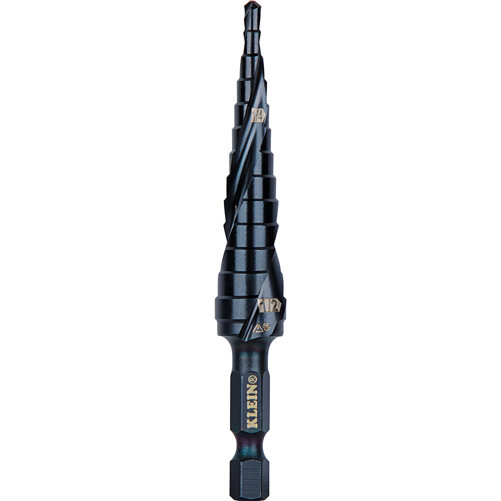 Klein Tools A-QRST01 Quick Rls Dbl Spiral Flute 1/8" To 1/2" - ARCK Electrical Wholesale Supplies
