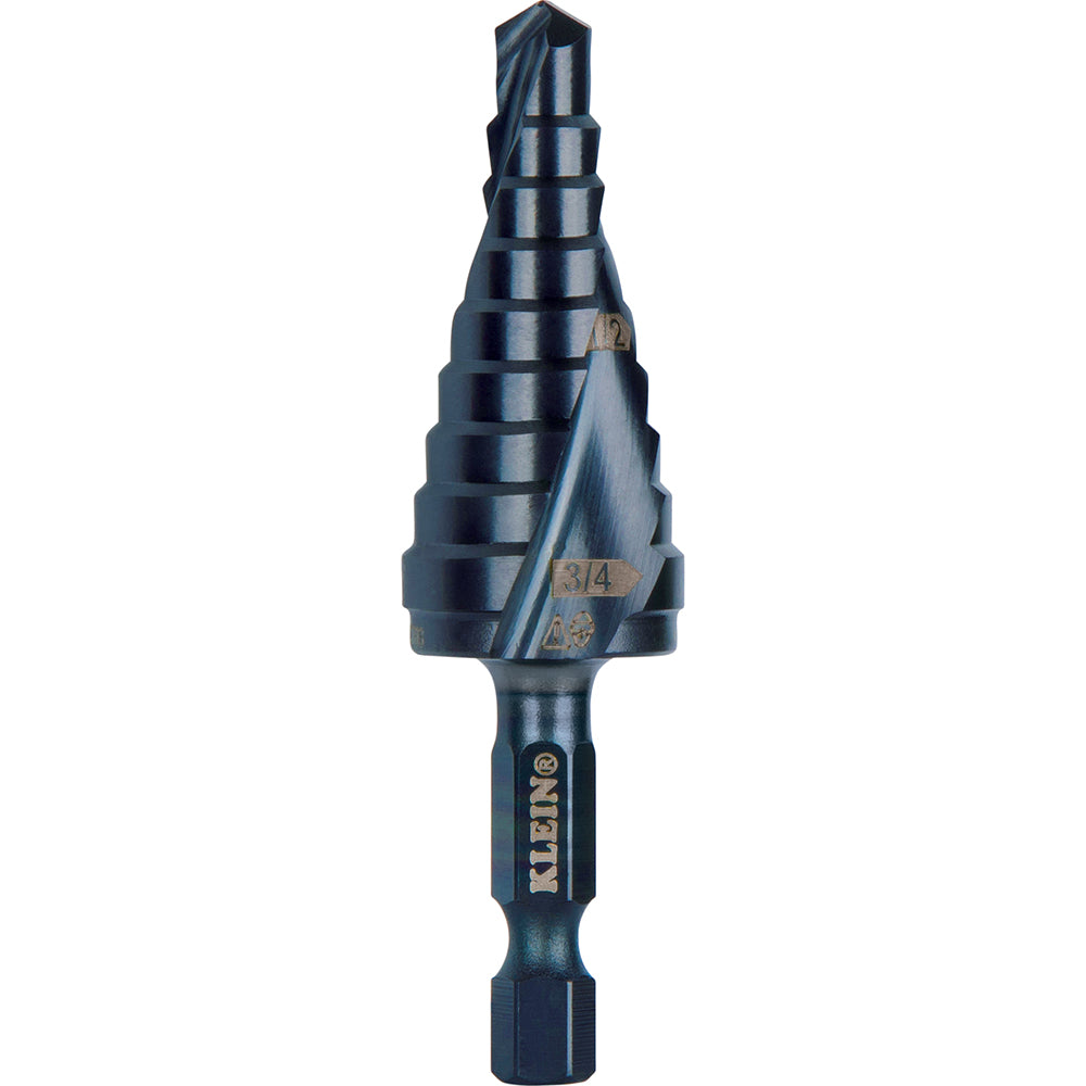 Klein Tools A-QRST03 Quick Rls Dbl Spiral Flute 1/4" To 3/4" - ARCK Electrical Wholesale Supplies
