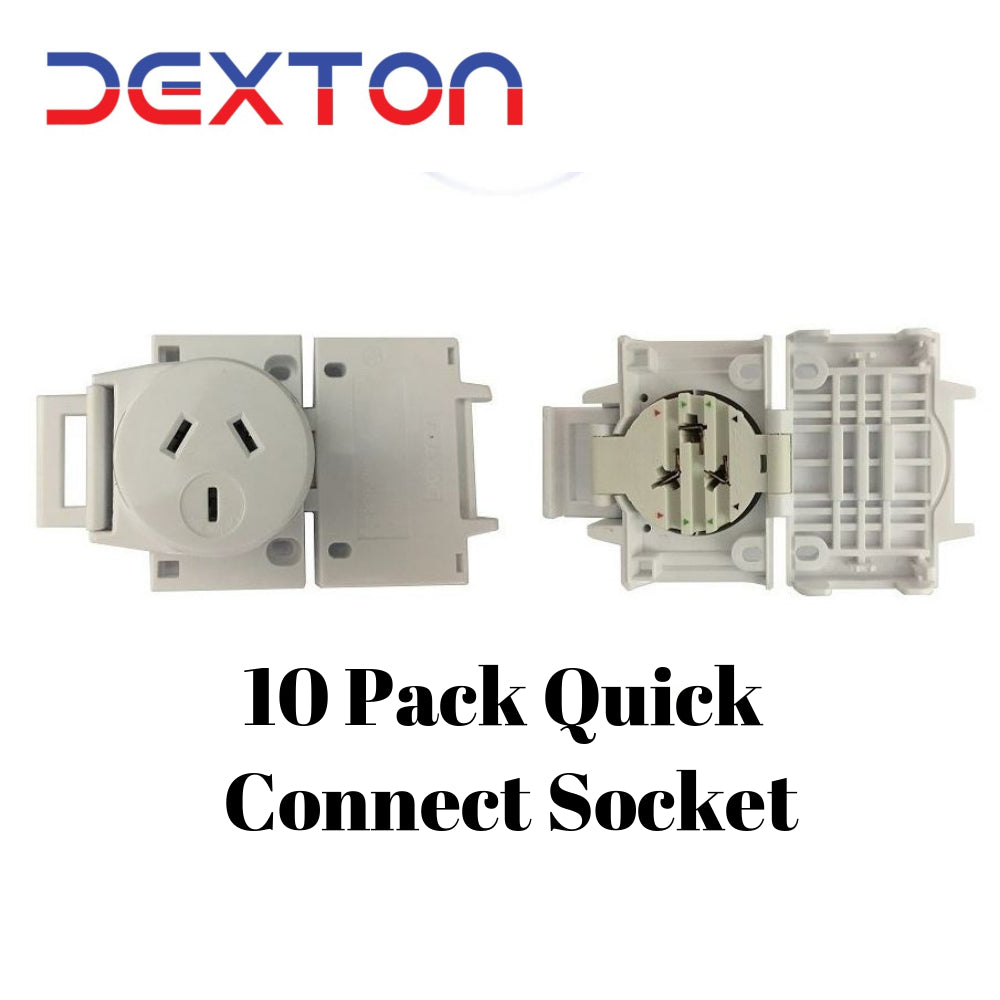Dexton Single socket plug bas - DXIPB1 - ARCK Electrical Wholesale Supplies