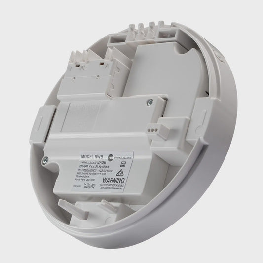Wireless Base for for R240 & R240RC 10 year Battery Smoke Alarms - RWB2 - ARCK Electrical Wholesale Supplies