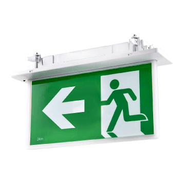 BLADE RECESSED MOUNT EXIT- SP-2002BK