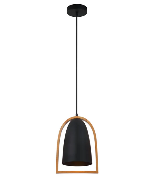 Swing Black Ellipse 1 Light Pendant - SWING6 - ARCK Electrical Wholesale Supplies