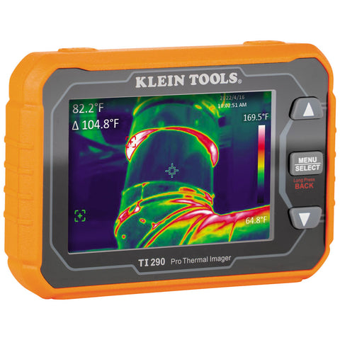 Klein Tools Rechargeable Pro Thermal Imaging Camera, 76,800 Pixels, Wi-- A-TI290