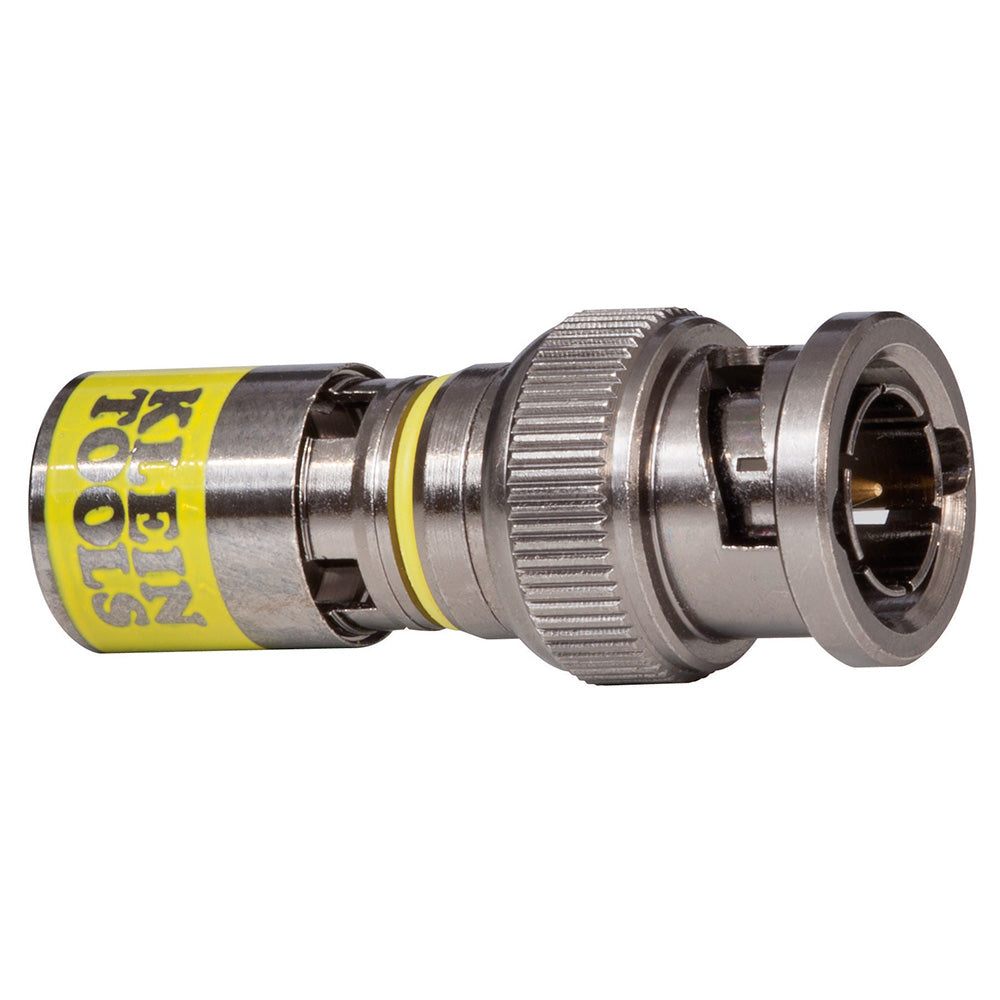 Klein Tools A-VDV813-607 Univ Bnc Comp Connector - Rg6/R6Q 10Pk - ARCK Electrical Wholesale Supplies