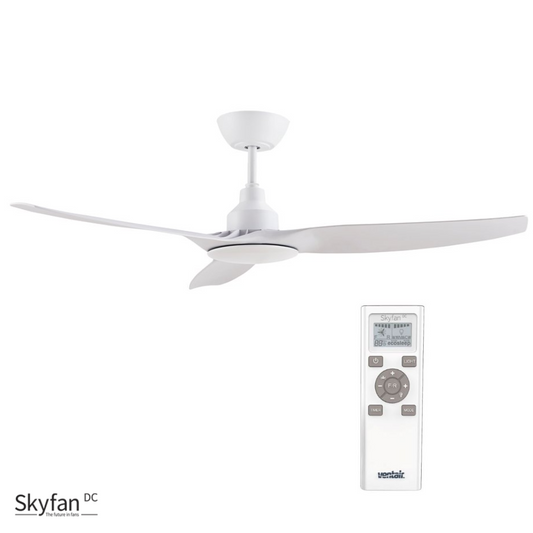 SKYFAN 48"/1200mm glass fibre - SKY1203WH-L - ARCK Electrical Wholesale Supplies