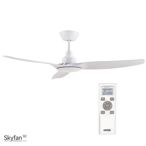 SKYFAN 48"/1200mm glass fibre - SKY1203WH-L - ARCK Electrical Wholesale Supplies