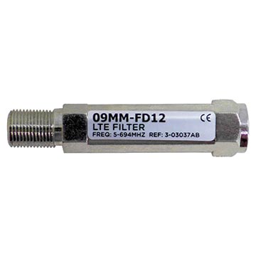 Matchmaster Inline Band Pass Filter 5mhz To 694mhz - 09MM-FD12