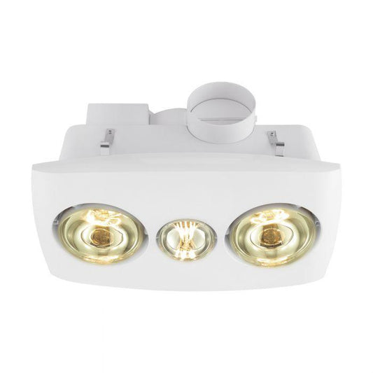 Vesuvius 3-in-1 Bathroom Heater & LED Light R80 - 204152