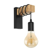 Townshend Indoor Wall Light Timber - 32917
