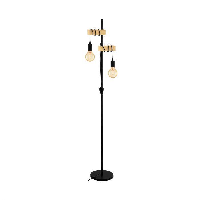 Townshend Scandustrial Floor Lamp 2Lt - 32919N