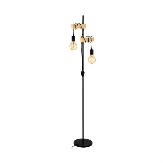 Townshend Scandustrial Floor Lamp 2Lt - 32919N