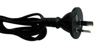 2pin Power cord with plug Moulded Twin Core - Grey 0.75mm - 40026NLS