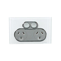 Clipsal Saturn 10A Double Power Point
