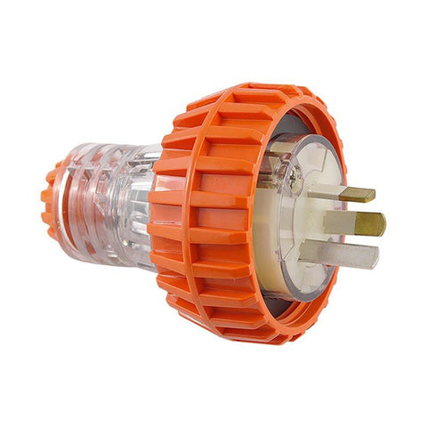 IP66 3 Pin Straight Plug Ð 250V AC 10A - P310