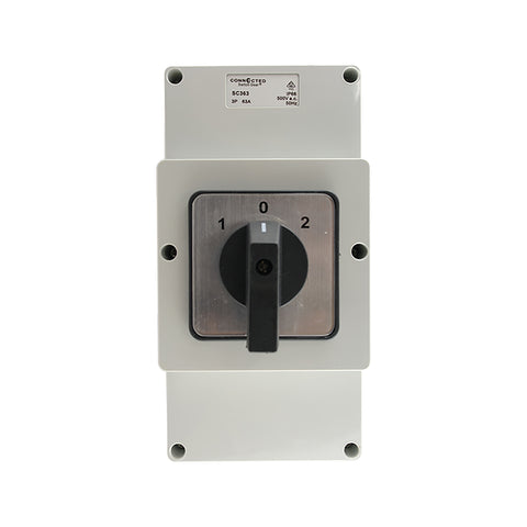 IP66 Changeover Switch 3 Pole 500V AC 63A - SC363