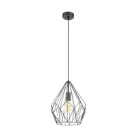 Carlton Steel Pendant Light  - 49257