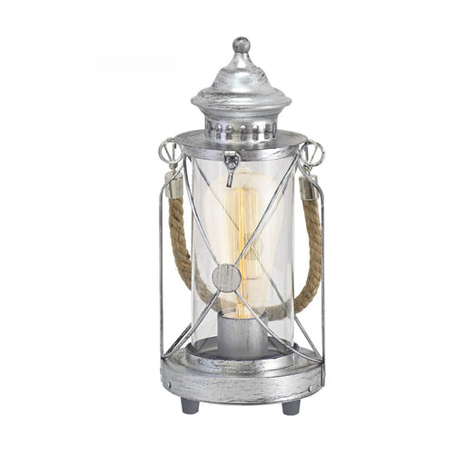 Bradford Vintage Table Lamp With Rope and Switch - (49283N - 49284N)