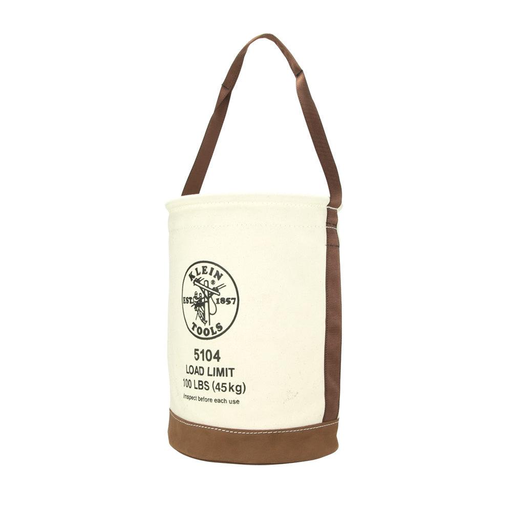 LEATHER-BOTTOM BUCKET - A-5104