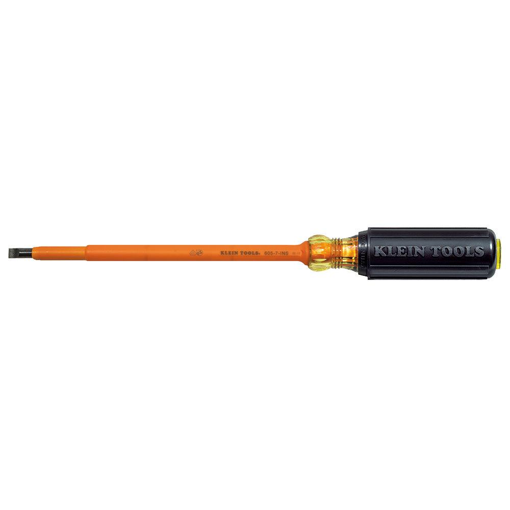 S/DRIVER INSULATED 6.35MM CABINET-TIP A-605-7-INS