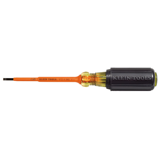 INSULATED 1/8IN SLOTTED SCREWDRIVER A-612-4-INS