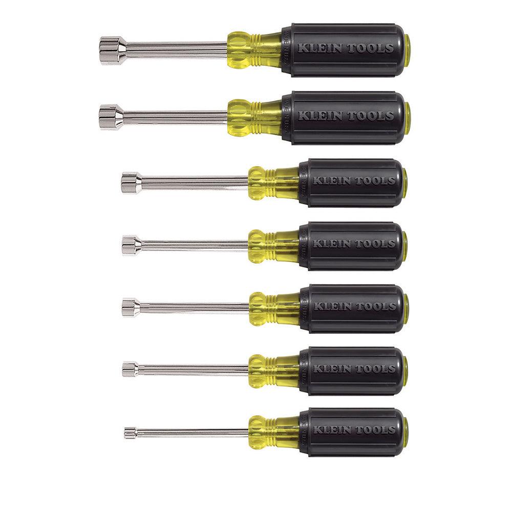 7-PIECE NUT-DRIVER SET - 3" SHAFTS A-631