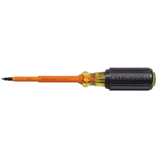 INS S/DRIVER, NO.1 SQUARE TIP, 4IN SHANK A-661-4-INS - ARCK Electrical Wholesale Supplies