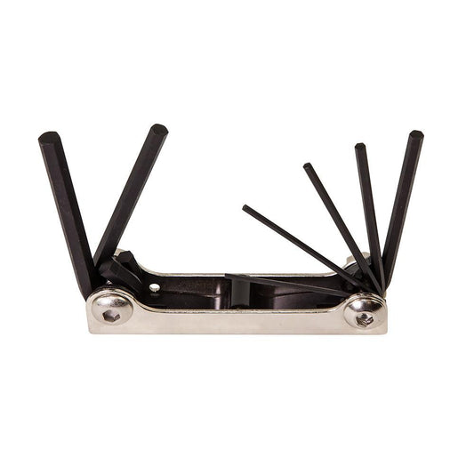SEVEN-KEY METRIC FOLDING HEX-KEY SET A-70582 - ARCK Electrical Wholesale Supplies