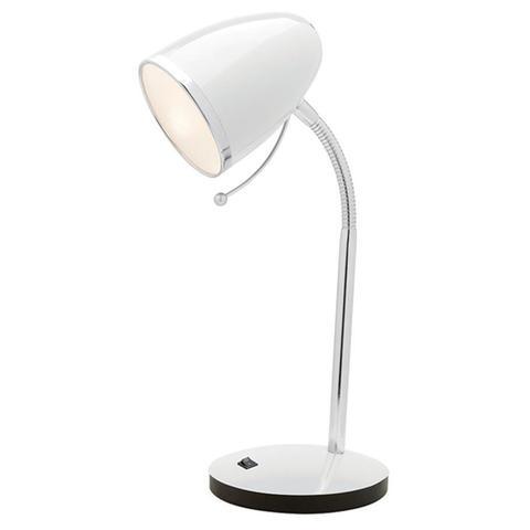 Sara USB Table Lamp - A13011WHT/USB - ARCK Electrical Wholesale Supplies