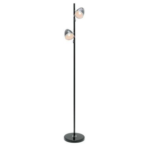 Sara 2 Light Floor Lamp - A13022BLK - ARCK Electrical Wholesale Supplies