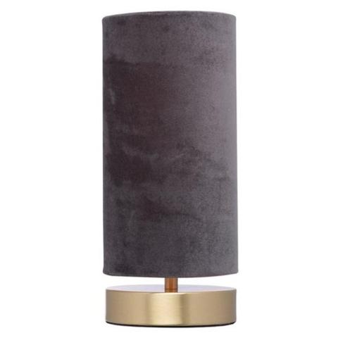 Harlow Velvet Touch Lamp - A71211GRY