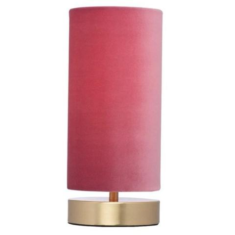 Harlow Velvet Touch Lamp - A71211GRY