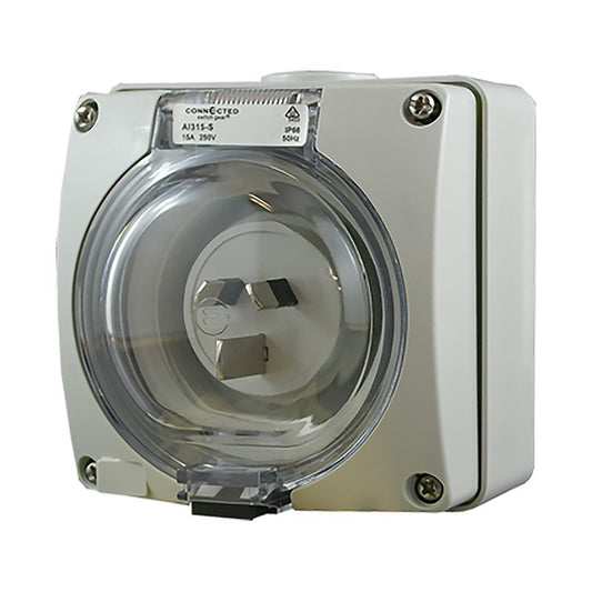 Appliance Inlet – 3 Pin 250V AC 15A - AI315-S