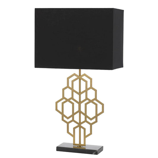 Telbix AKRON TABLE LAMP LARGE - AKRON TLL-BKAG