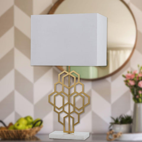 Telbix AKRON TABLE LAMP LARGE AKRON TLL-BKAG / AKRON TLL-WHAG