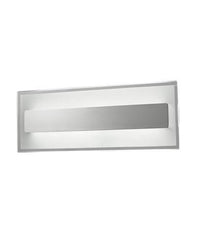 WALL Int City S/M 10W RECT Br S/C 3K Frosted Diff 614 Lm - BARCELONA