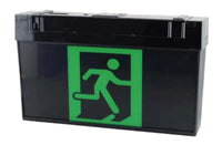Universal LED Exit Sign- Black - LWRE1610-BLK