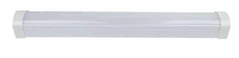 LED Diffused Batten 20W TriColor 600mm Compatible with Plug IN Microwave Sensor - AL8B1803